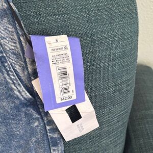 Future CollectiveAcid Wash Blue Cargo Joggers